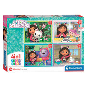 Clementoni 4in1 Puzzel Gabby's Poppenhuis verpakking