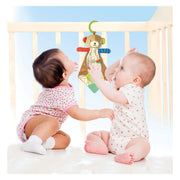 Clementoni Baby - Pluchen Rammelaar Beer Voorbeeld - Babyspeelgoed