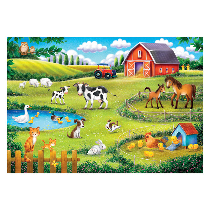 Clementoni Legpuzzel Super Color The Animal Farm