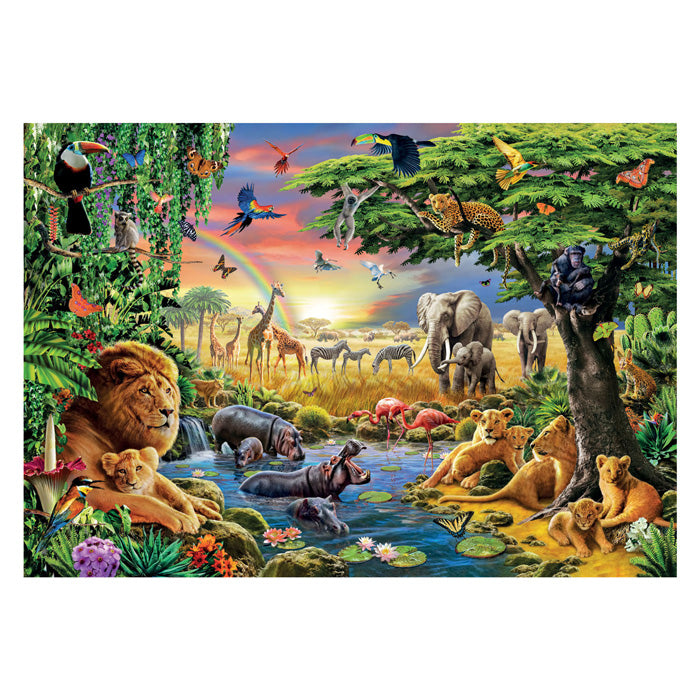 Clementoni Legpuzzel The African Gathering