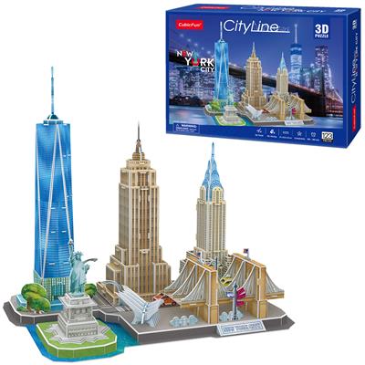 Cubic Fun 3D puzzle City Line New York City