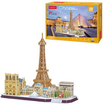 Cubic Fun 3D puzzle City Line Paris