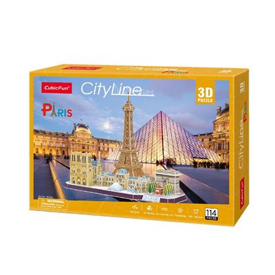 Cubic Fun 3D puzzle City Line Paris