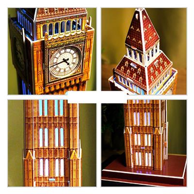 Cubic Fun 3d Puzzel Big Ben LED highlights