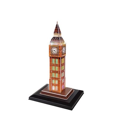 Cubic Fun 3d Puzzel Big Ben LED inhoud