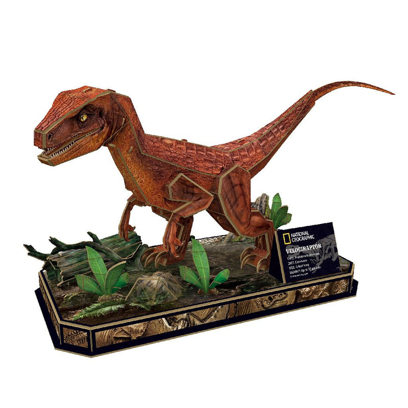 Cubic Fun 3d Puzzel NG Velociraptor