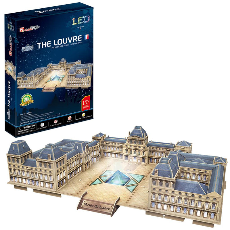 Cubic Fun 3D puzzle City Line Paris LED