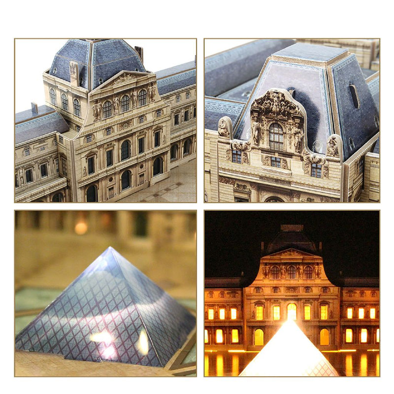 Cubic Fun 3D puzzle City Line Paris LED