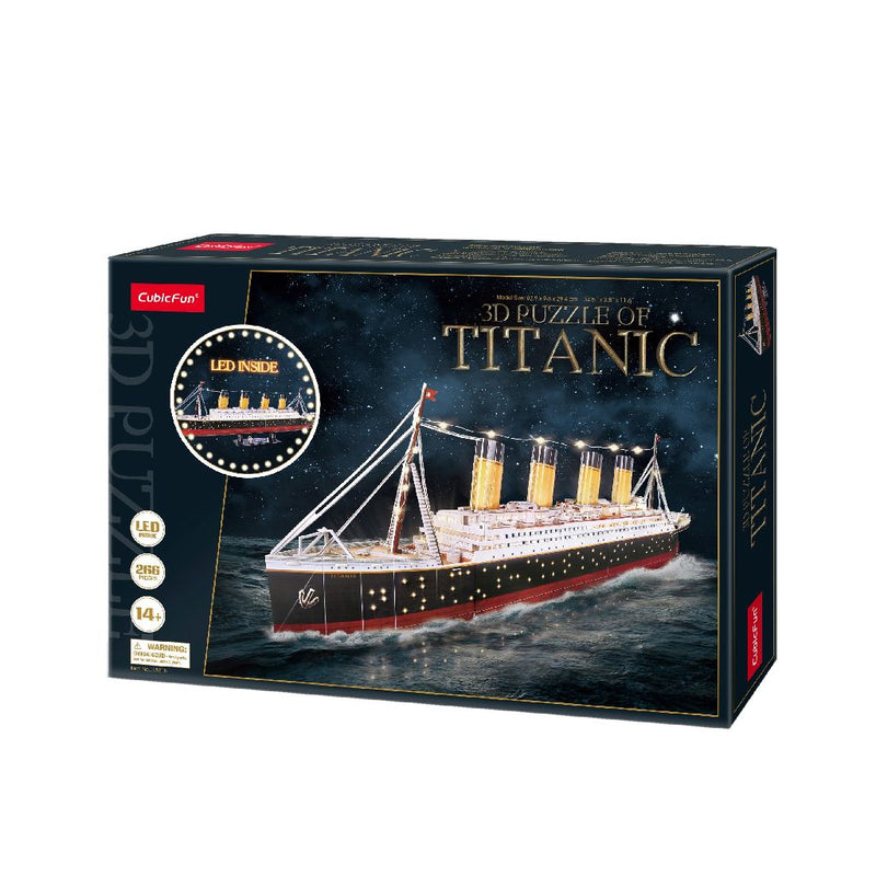 Cubic Fun 3d Puzzel Titanic LED