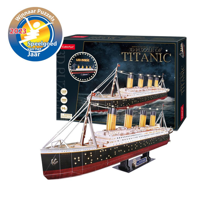Cubic Fun 3d Puzzel Titanic LED
