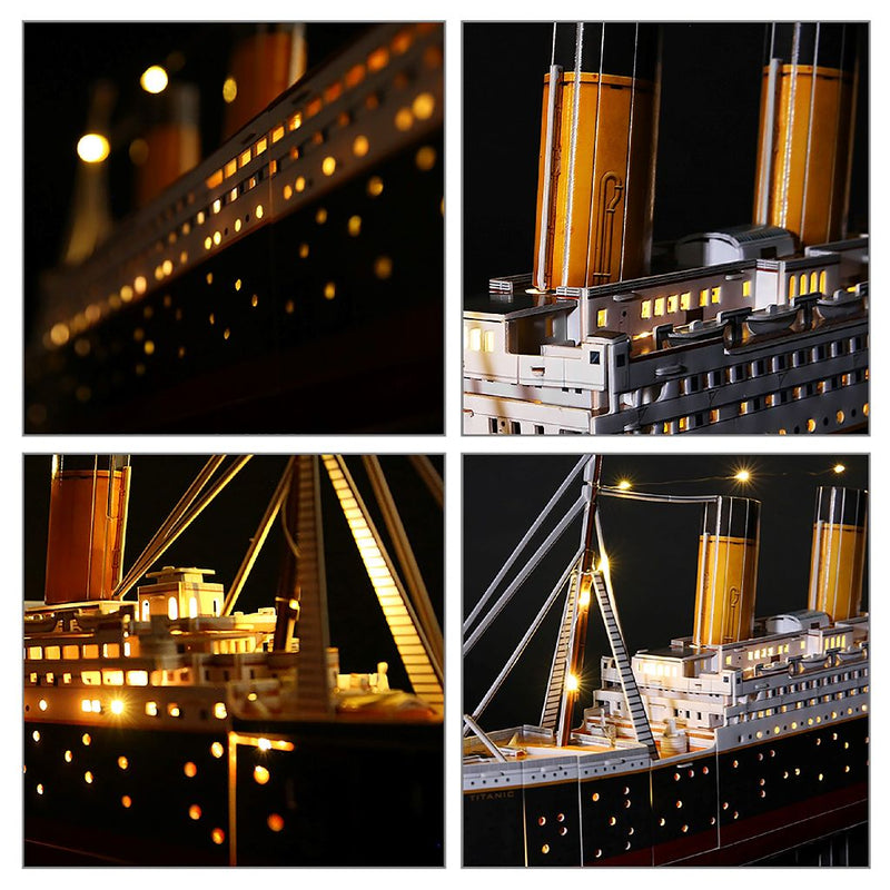 Cubic Fun 3d Puzzel Titanic LED