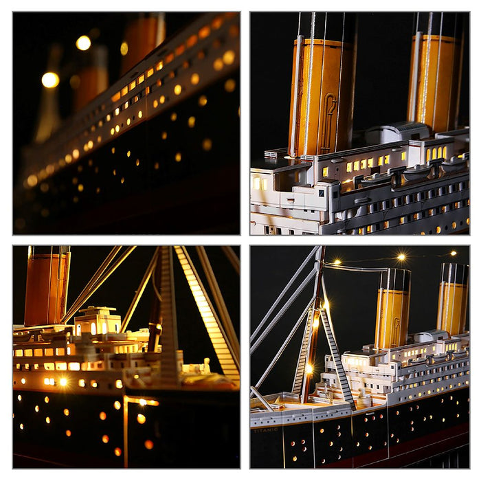 Cubic Fun 3d Puzzel Titanic LED