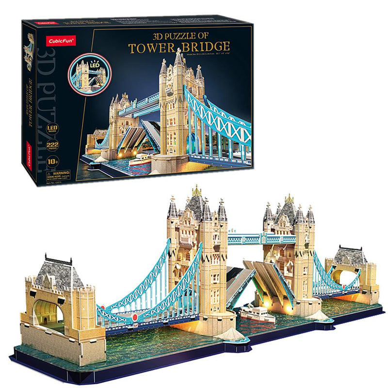 Cubic Fun 3D puzzle City Line Paris LED