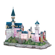 Cubic Fun 3d Puzzel Neuschwanstein Castle met LED detail