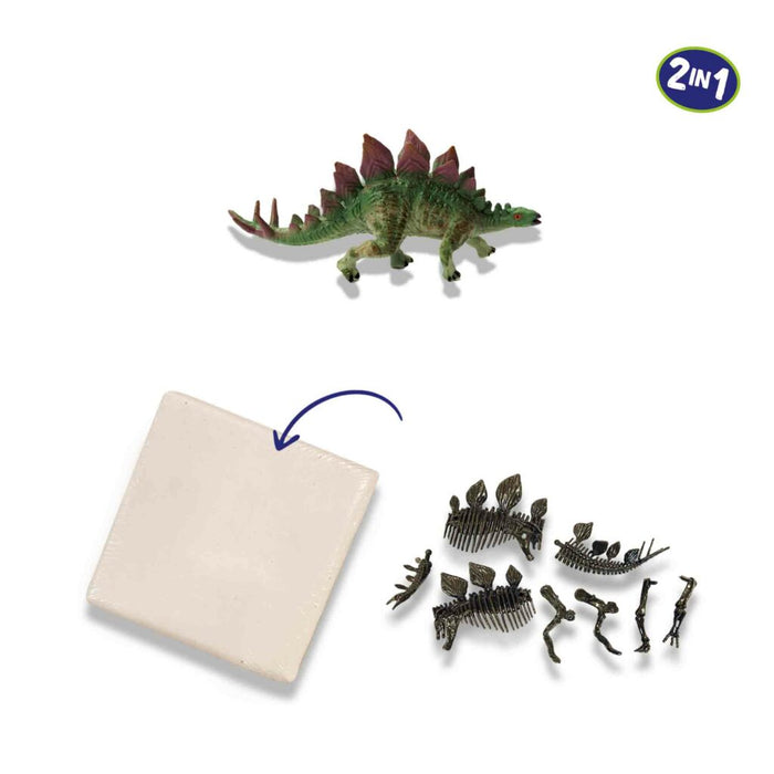 SES Dino and Skeleton Dig 2 in 1 – Stegosaurus