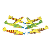 Foam Vliegtuigje Dino assorti