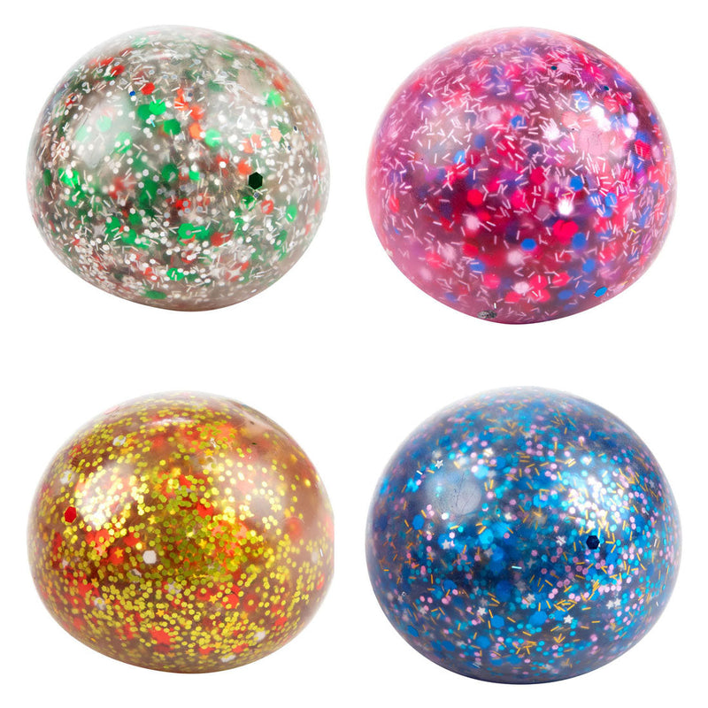 Fun Knijpbal Night Gevuld met Glittergel