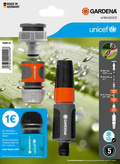 Gardena support Unicef ​​Starter set