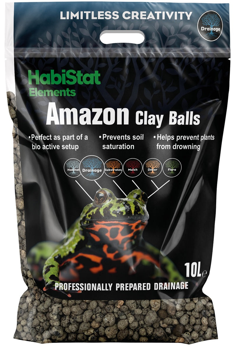 HabiStat Amazon Clay Balls 10L