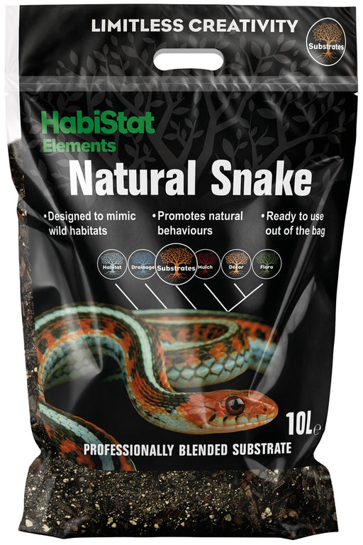 HabiStat Natural Snake Substrate 10L