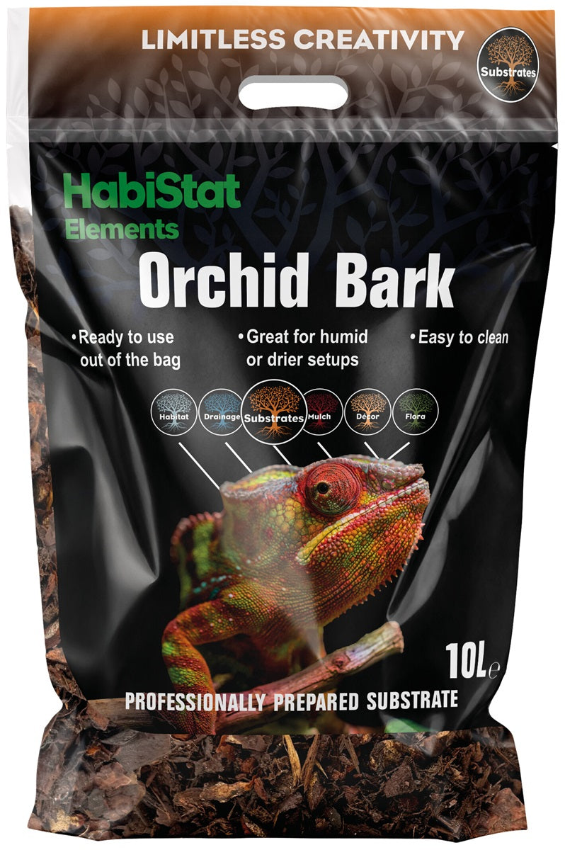 HabiStat Orchid Bark 10L