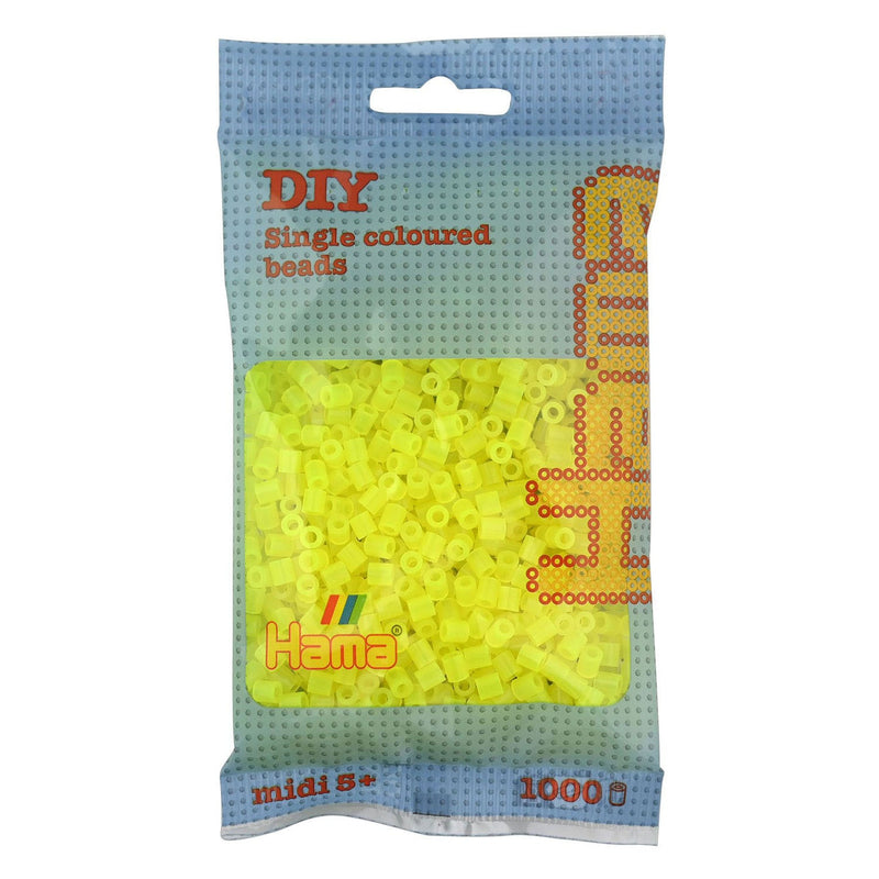 Hama Strijkkralen - Geel Neon (034) 1000st