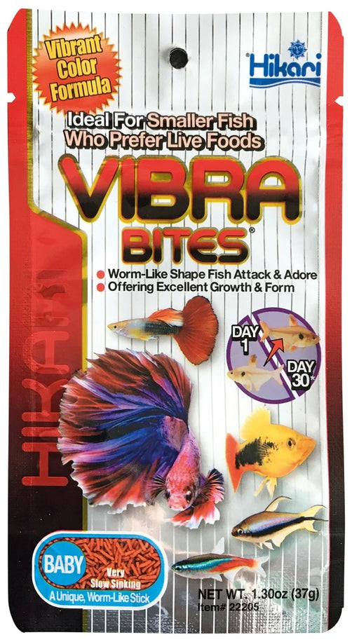 Hikari Tropical Vibra Bites Baby 37 gram vissenvoer
