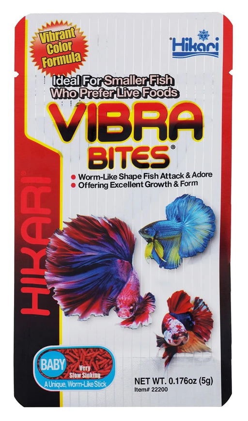 Hikari Tropical Vibra Bites Baby 5 gram vissenvoer