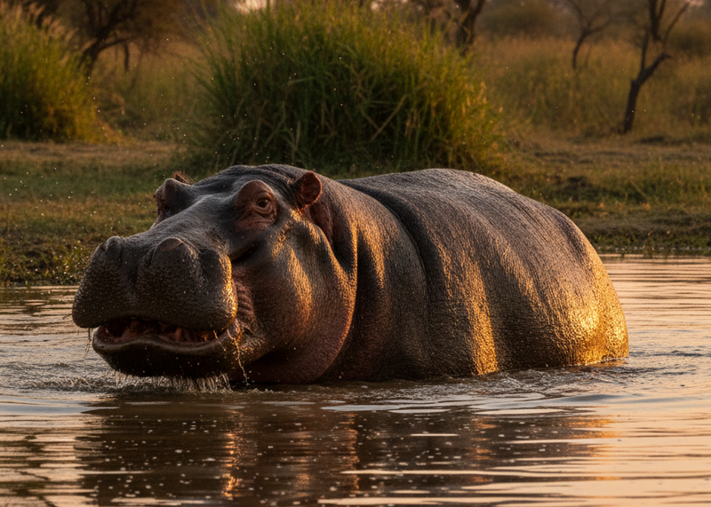 Hippopotamus Magnet