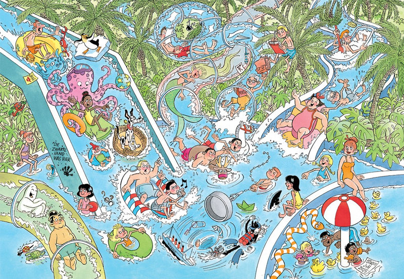 Jan van Haasteren Junior 22 Legpuzzel - Waterglijbaan gekte