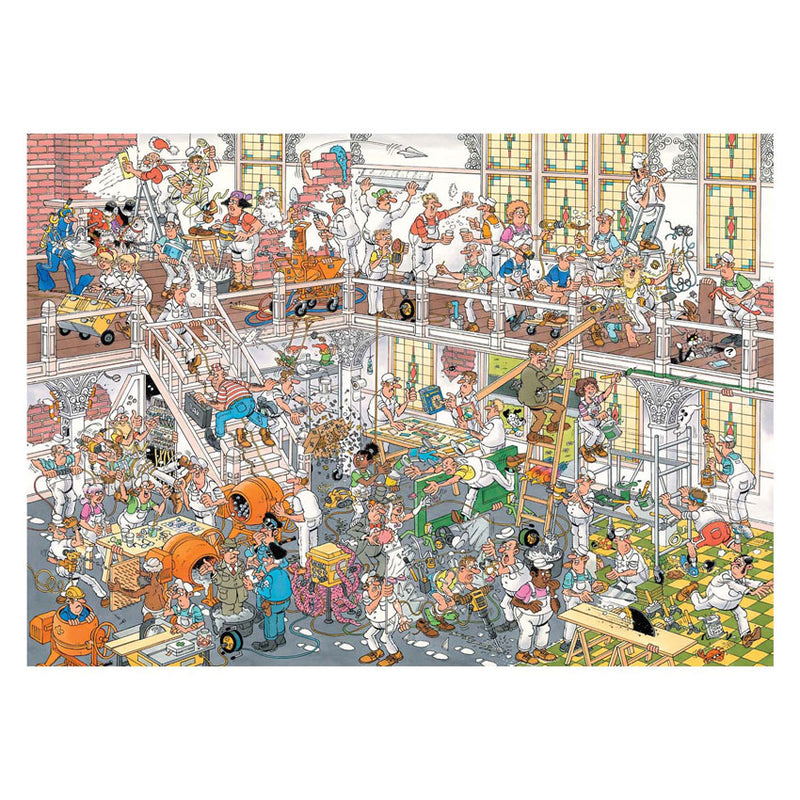 Jan van Haasteren Legpuzzel - De Verbouwing