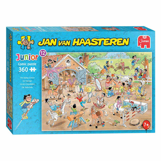 Jan van Haasteren Legpuzzel Junior - The Riding School Verpakking