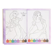 Kleuren op Nummer - Prinsessen Inhoud