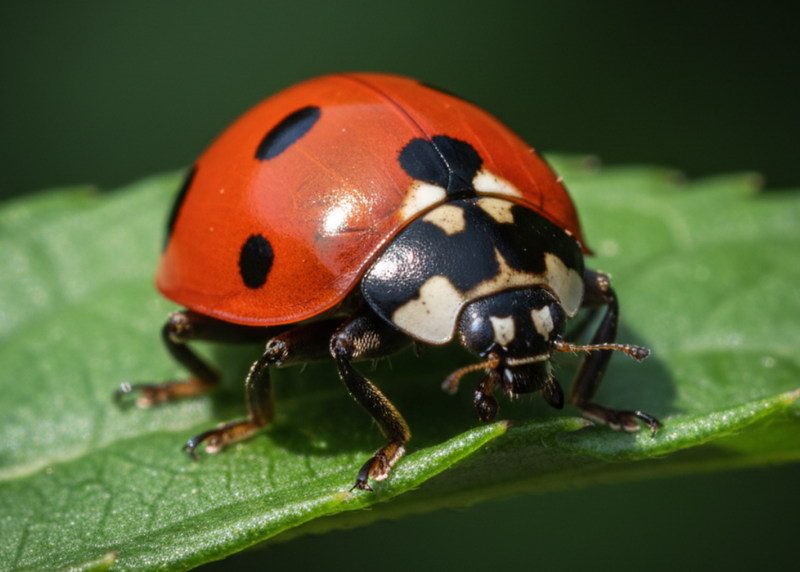 Ladybug magnet – Backyard Heroes