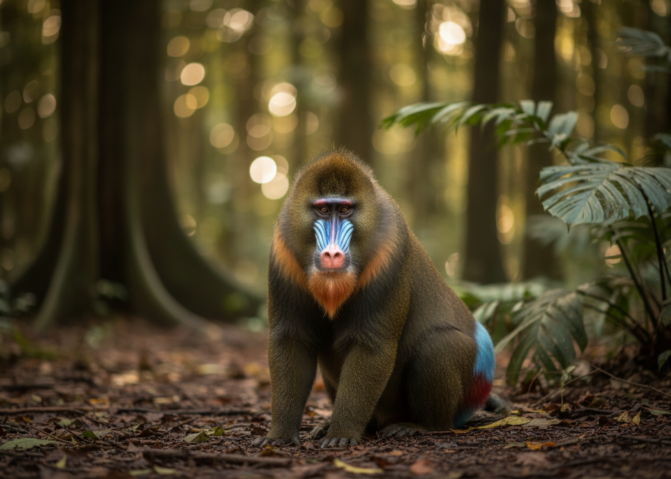 Mandril magneet – Afrikaanse Wildlife