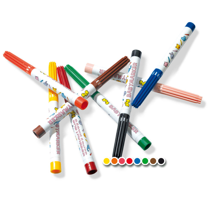 SES My First – Baby markers 8 kleuren
