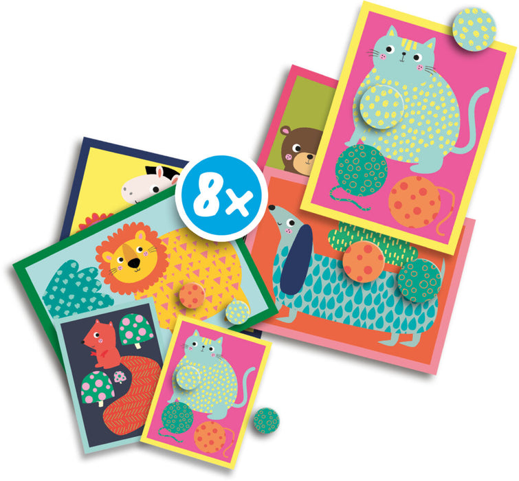 SES My first – Dierenprint stickers