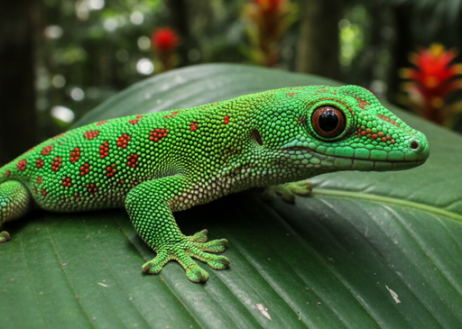 Phelsuma grandis Magneet — Grote Madagaskar Daggekko