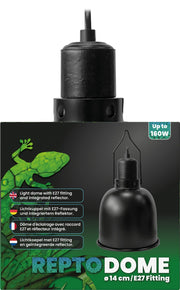 Repto Dome E27 Black 14 cm