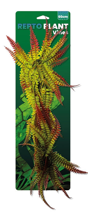 Repto Plant Vines Red & Green Fern 60 cm