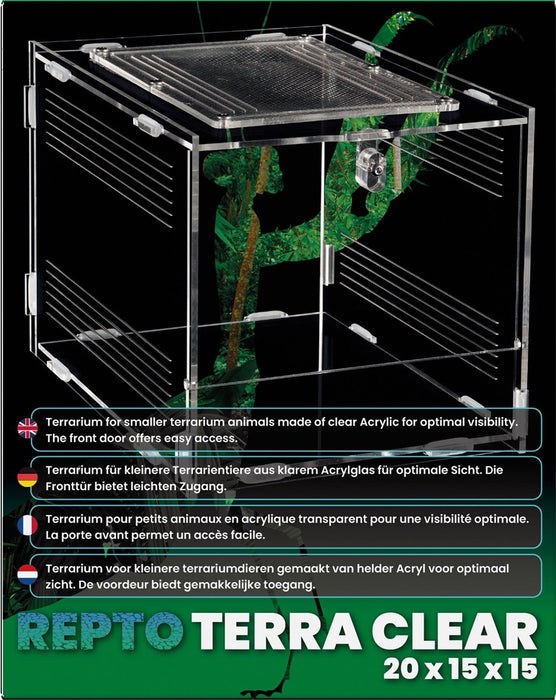 Repto Terra Clear 20x15x15 cm
