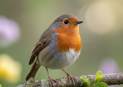 Roodborstje koelkastmagneet – Backyard Heroes