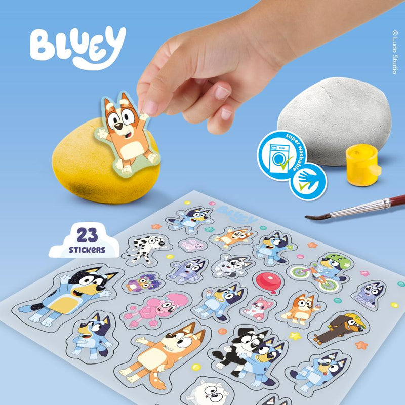 SES Bluey - Stenen schilderen