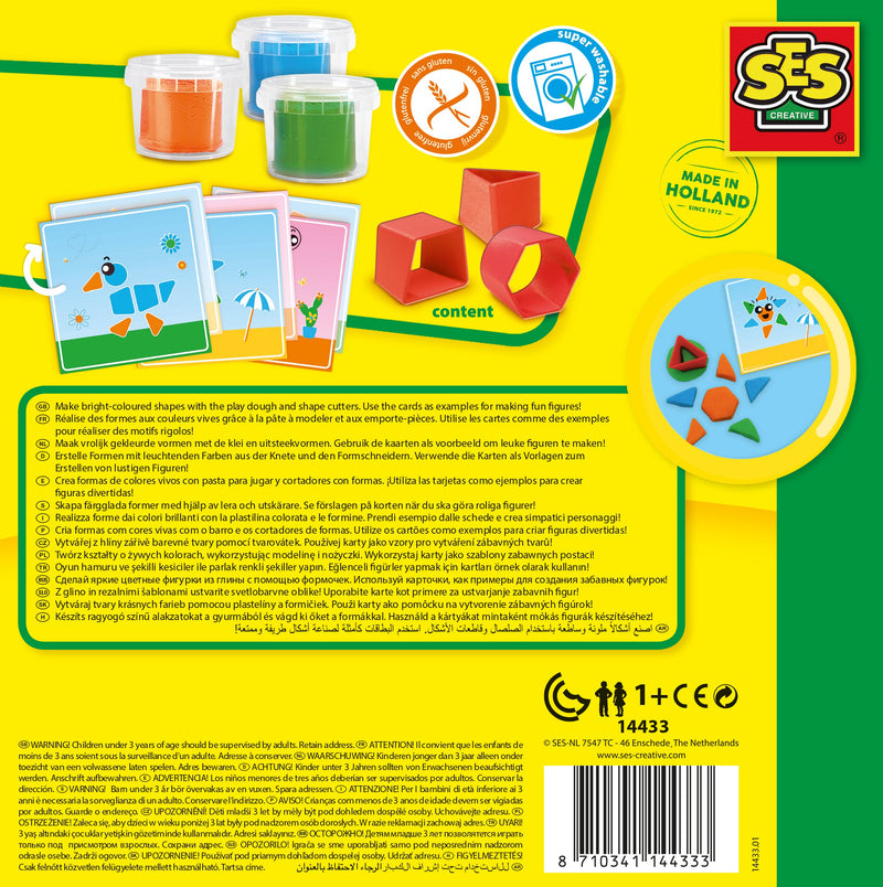 SES My first - Klei met uitsteekvormen