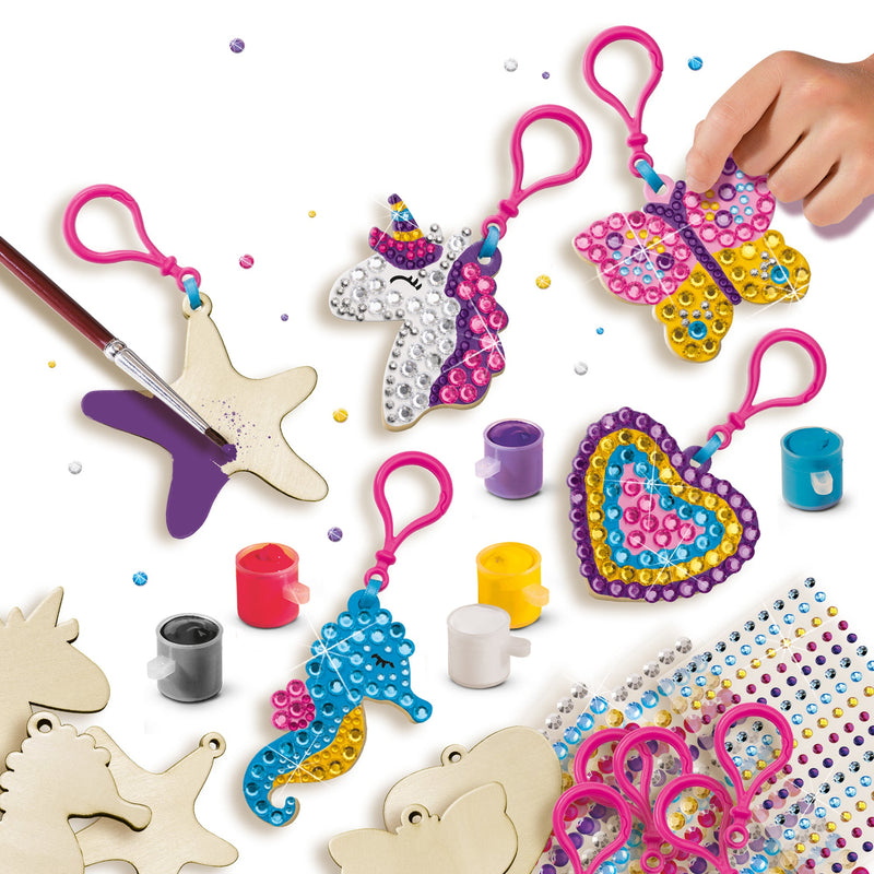 SES Diamond painting - Houten sleutelhangers