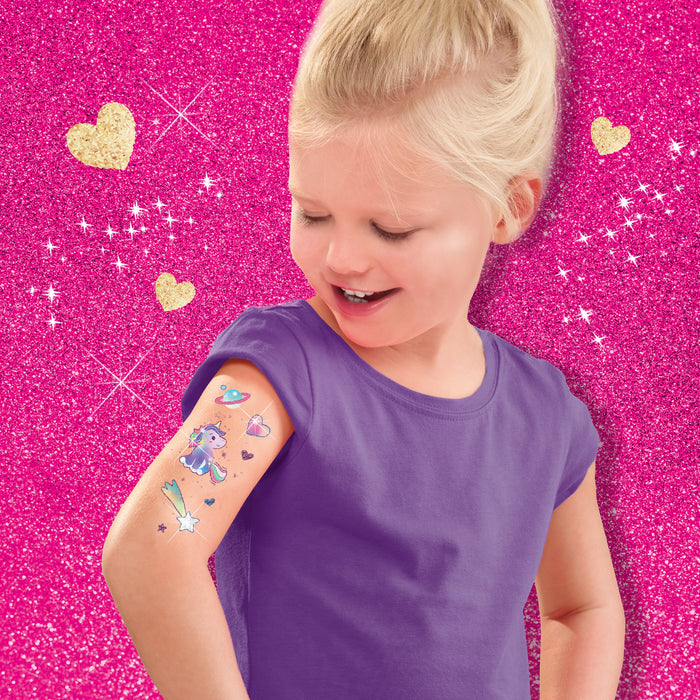SES Creative Unicorn - Tattoos and glitter 