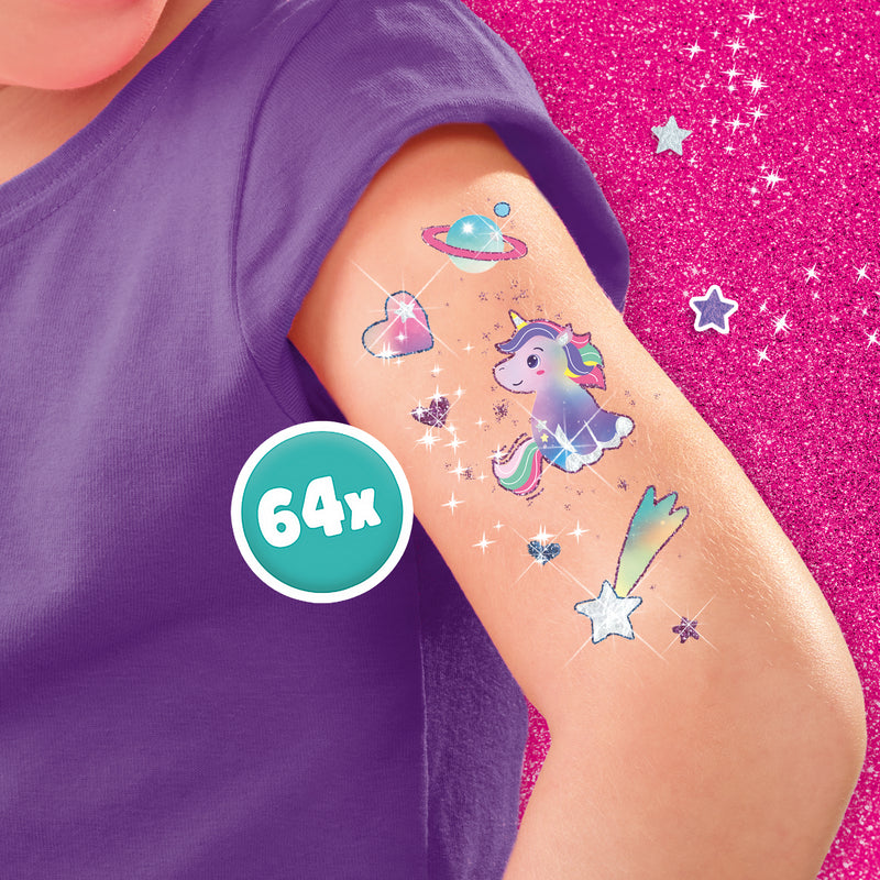 SES Creative Unicorn - Tattoos en glitters