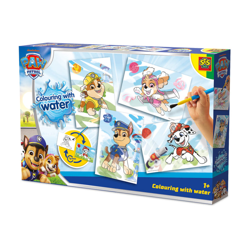 SES Paw Patrol - Kleuren met water
