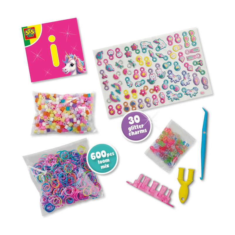 SES Unicorn - Loom bedelarmbandjes