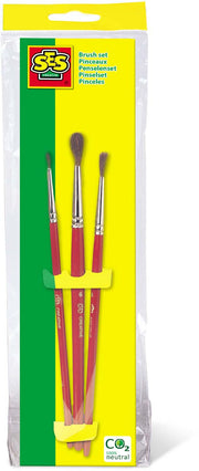 SES Creative - Penselen set 3 stuks